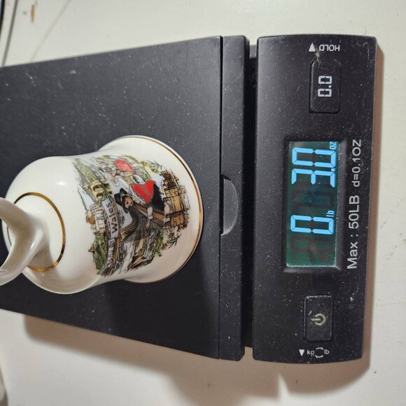 Finsbury Fine Bone China Bell Vintage Wales With Heart Handle & Welsh Emblems - Picture 11 of 11